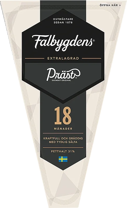 Präst® lagrad 18 mån hårdost