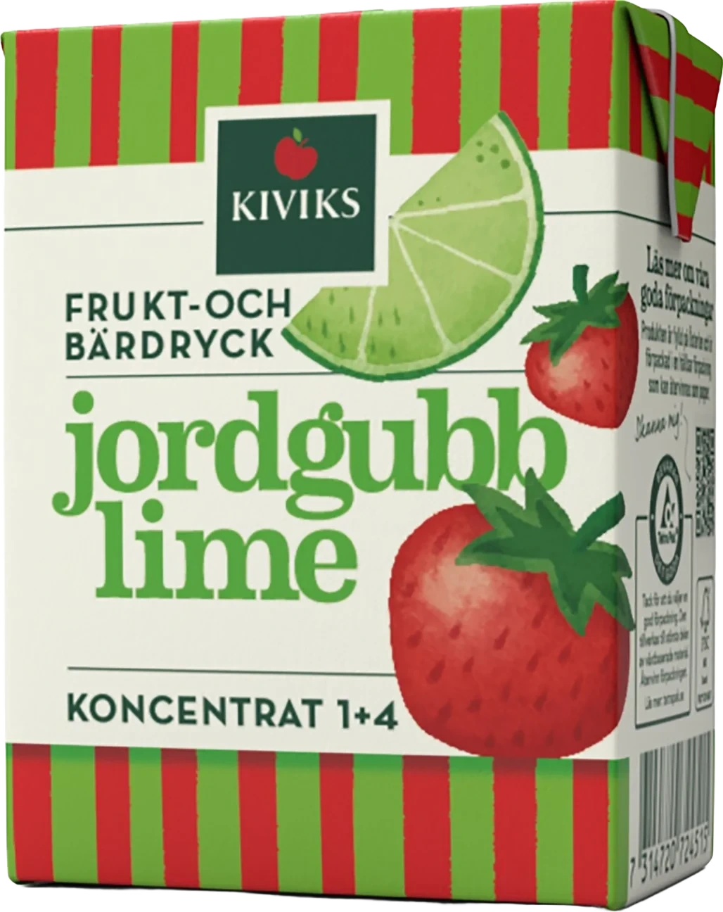Jordgubb/Limedryck koncentrat