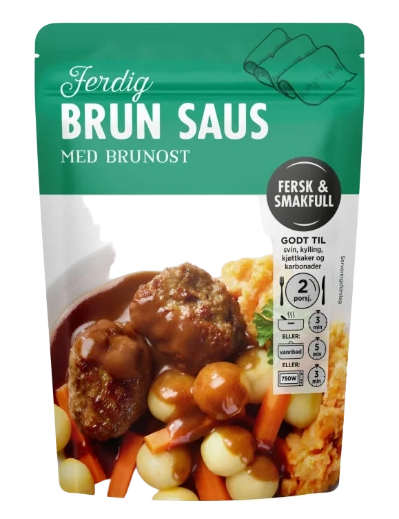 Brun Saus Klassisk 2dl F&S