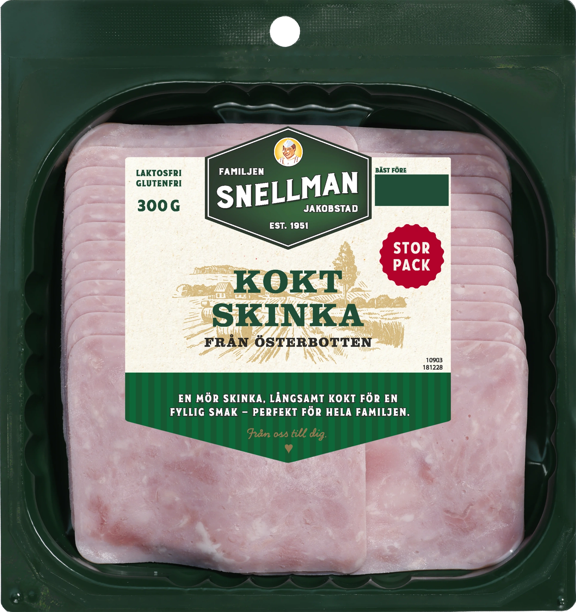 Kokt skinka