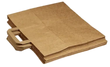Bærepose papir brun 35x17x29cm 250stk