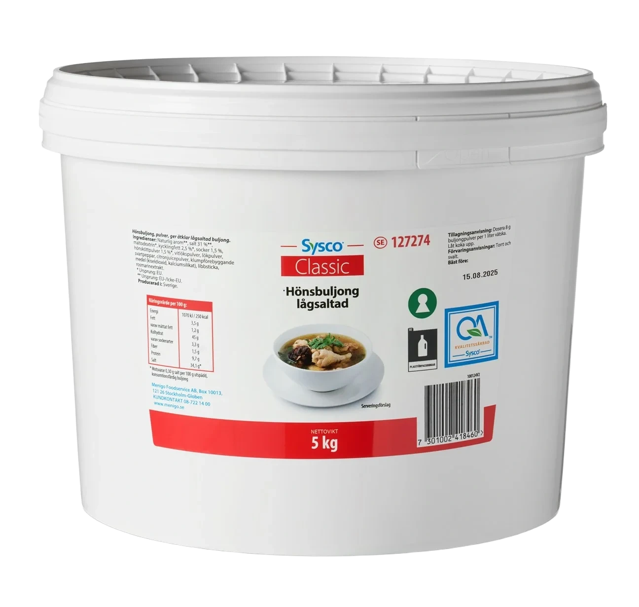 Sysco Classic Hönsbuljong lågsaltad