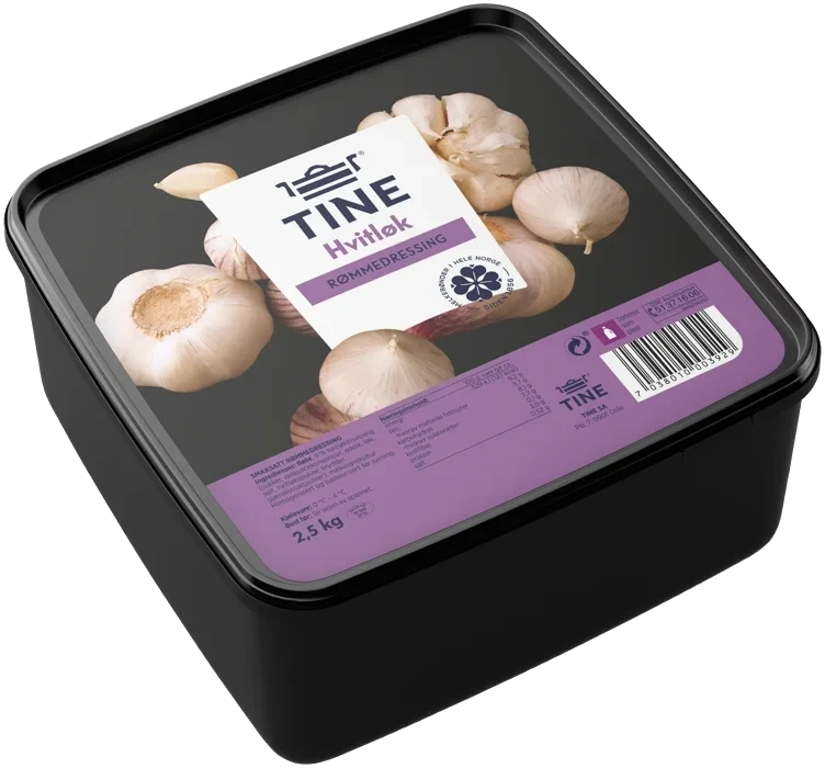 Rømmedressing Hvitløk 2,5kg Tine