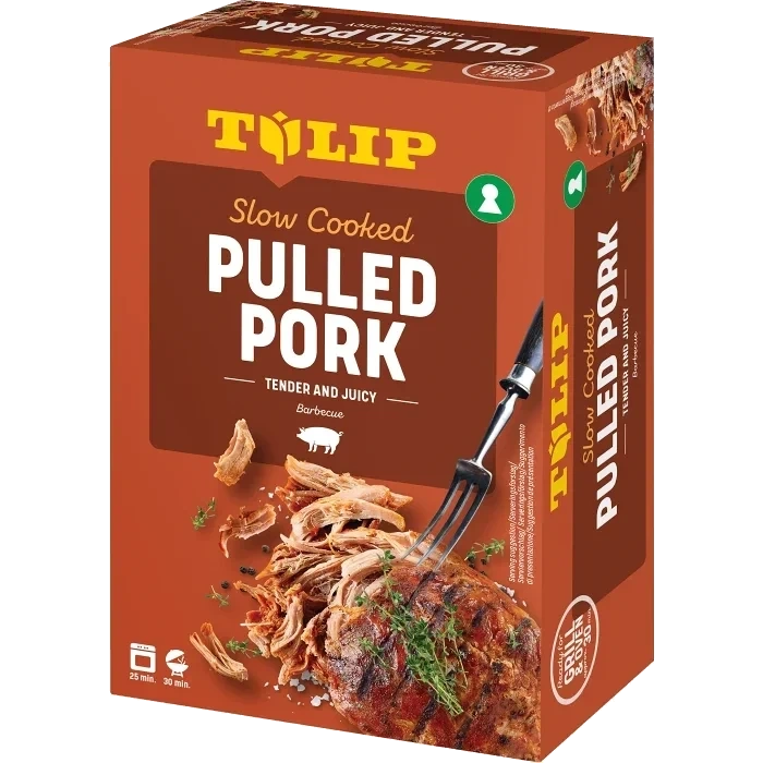 Pulled Pork Färsk 500g Tulip