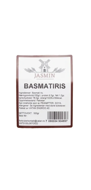 Basmatiris 500g Jasmin