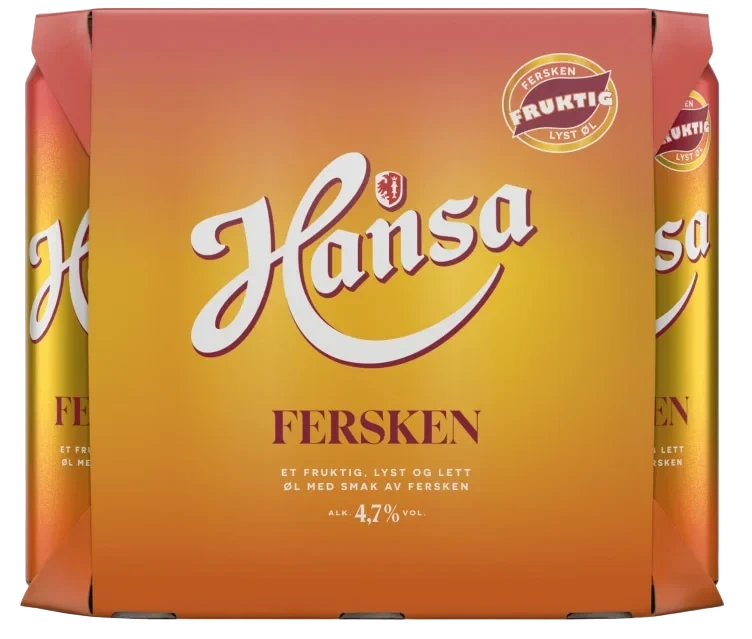 Hansa Fersken 0,5lx6 boks