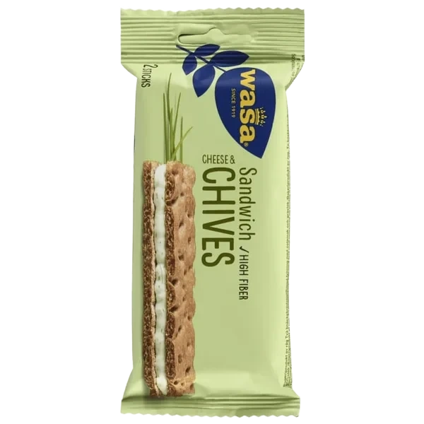 Sandwich Cheese Gressløk 37g Wasa