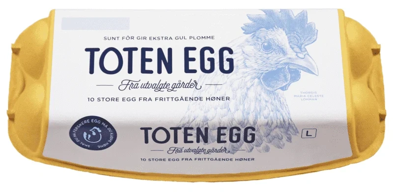 Toten Egg Store 10pk