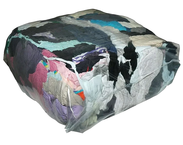 Filler kulørte flanell sekk a 25kg