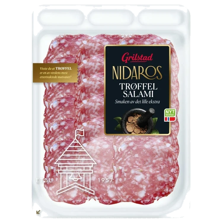 Trøffelsalami Nidaros 80g Grilstad