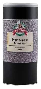Svartpeppar malen
