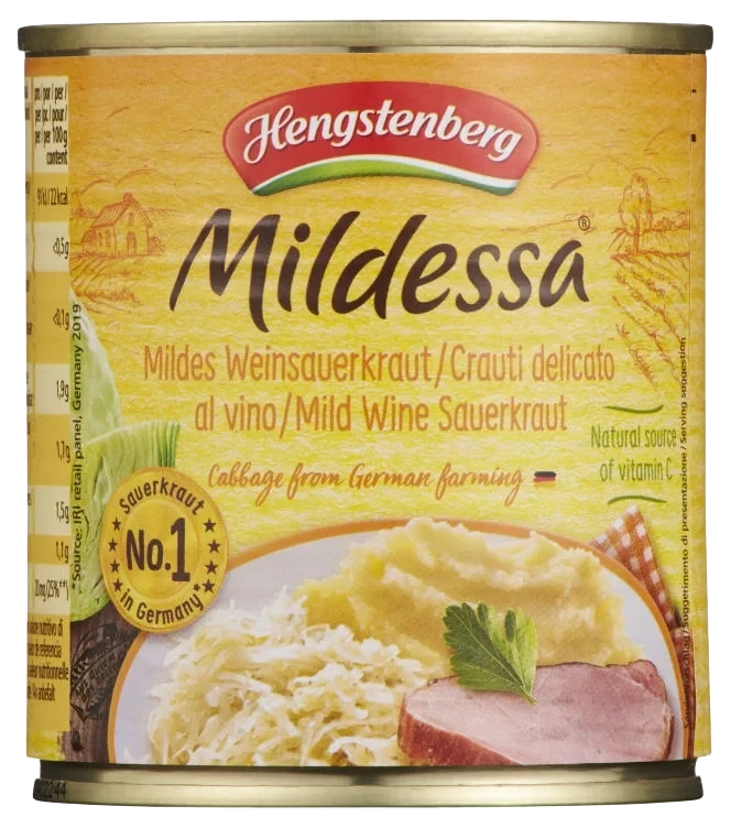 Sauerkraut Mildessa 300g Hengstenberg