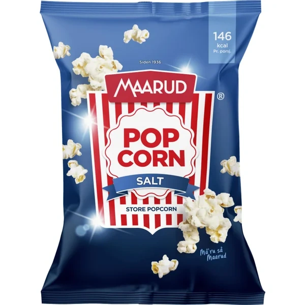Popcorn Poppet Salt 75g Maarud