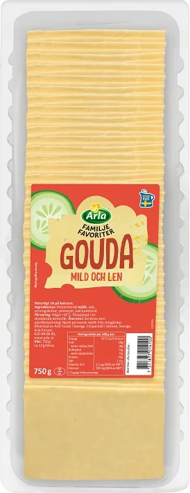 Familjefavoriter Gouda skivad ost 28%