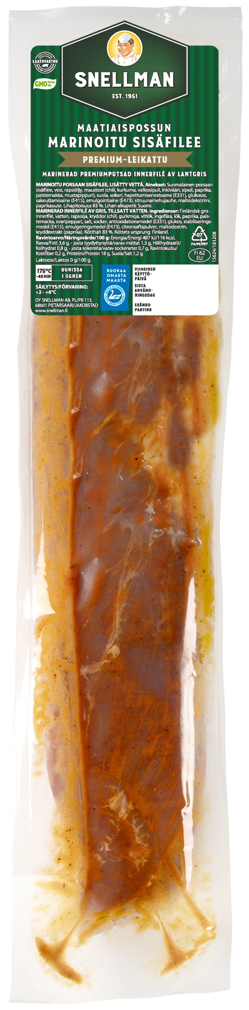Fläskfilé grillkryddad