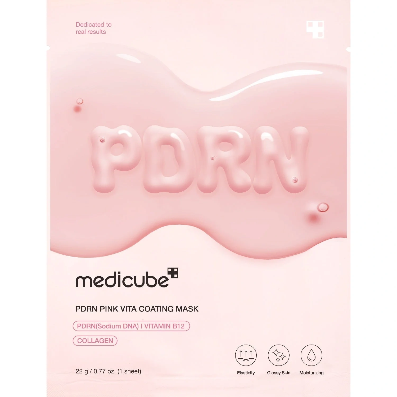 Medicube Pdrn Pink Vita Coating Mask