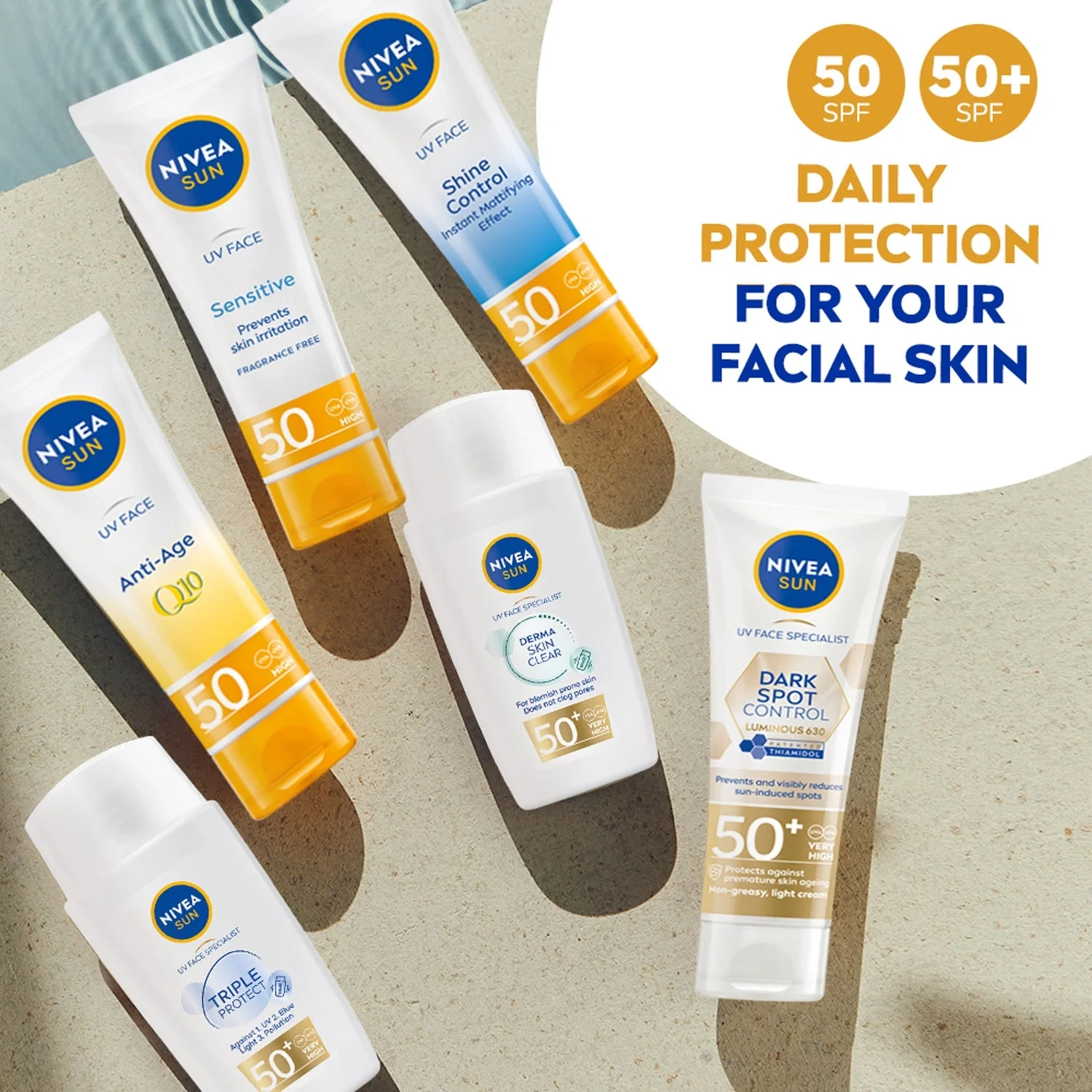 UV Face Anti Age Q10 Cream SPF50