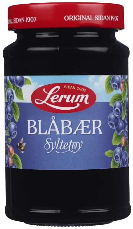 Blåbærsyltetøy Original 480g