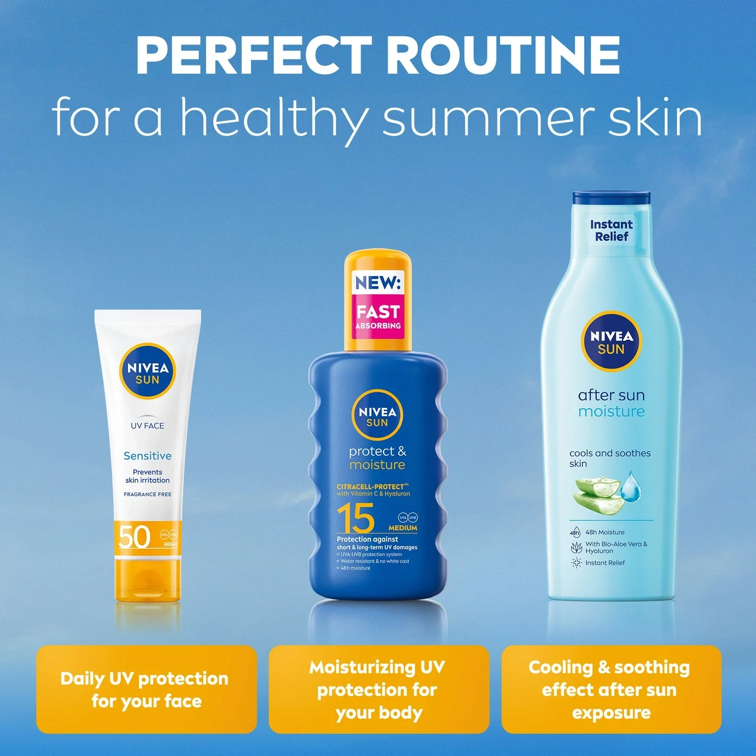 Nivea sun spray spf15 200ml