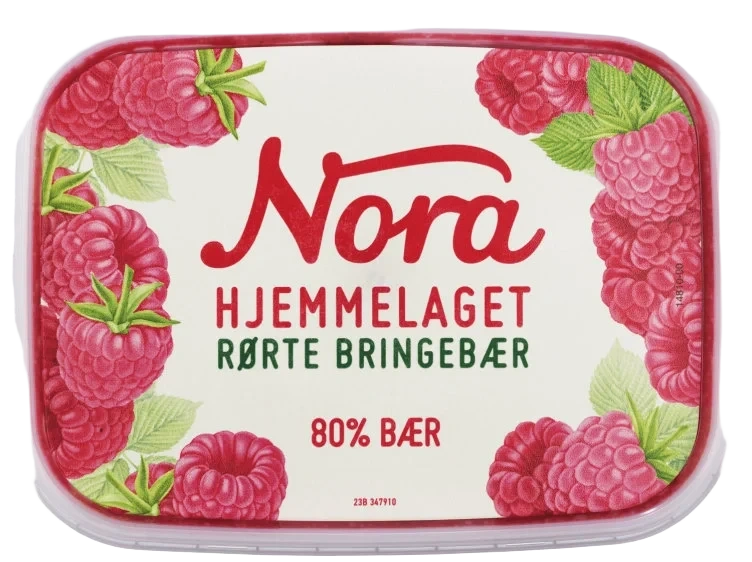 Bringebær Rørte 280g Stabburet