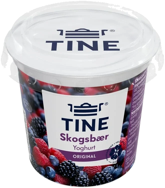 Yoghurt alltid skogsbær 180g