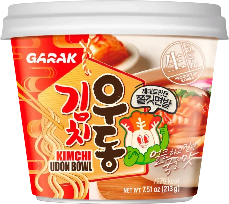 Garak Kimchi Udon Bowl 213g