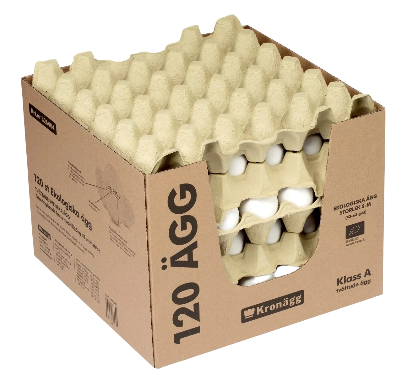 Ekologiska ägg lösvikt