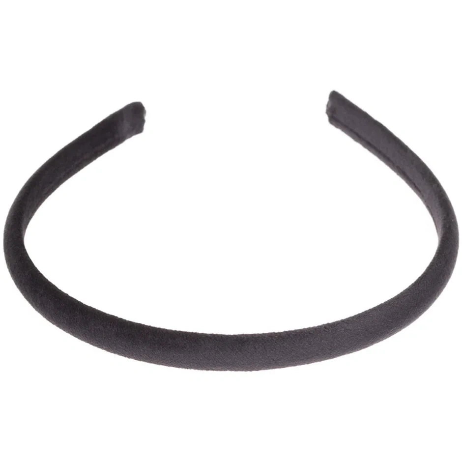 Dark Velvet Hair Band Thin