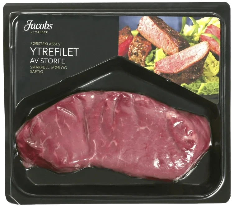 Storfe Ytrefilet Ca225g Jacobs Utvalgte