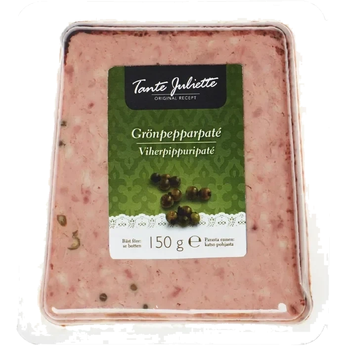 Grönpepparpaté 150g Tante Juliette