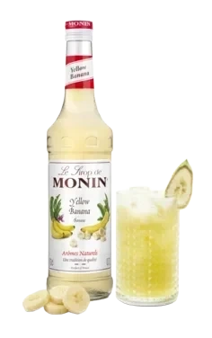 Monin Banan Gul Sirup 70cl