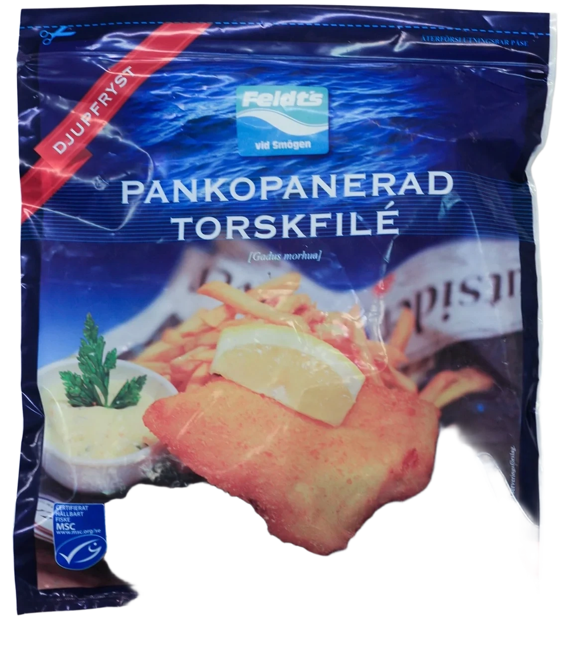Torskefilet Pankopanert 600g Msc