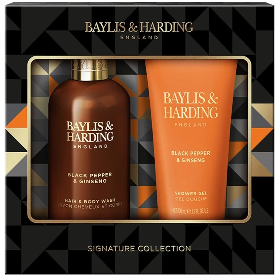 Baylis & Harding Men's Black Pepper & Ginseng