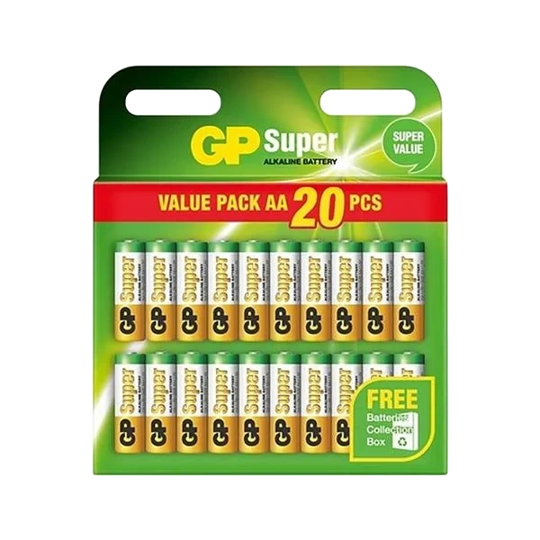 Value Pack - Batterier 20 x AA