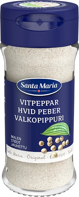 Hvit pepper malt 35g