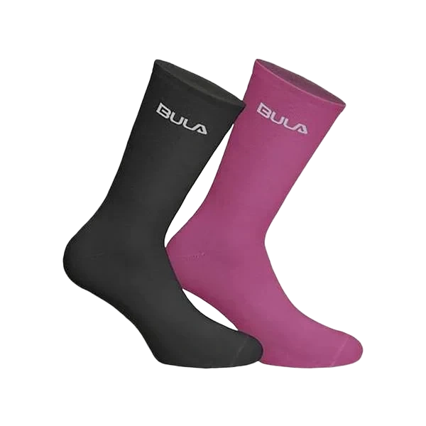Wool Mix Juniorsokker 2-pk Rosa/Sort