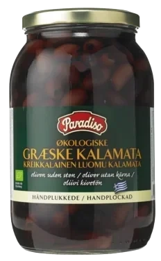 Paradis Paradisooliven Kalamate Økologiske u.Stein
