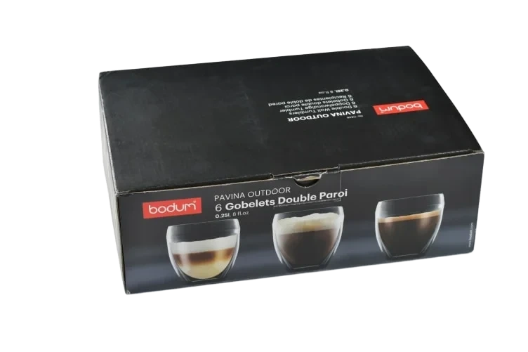 Glass Bodum 6stk m/Dobbelvegg 0,25l