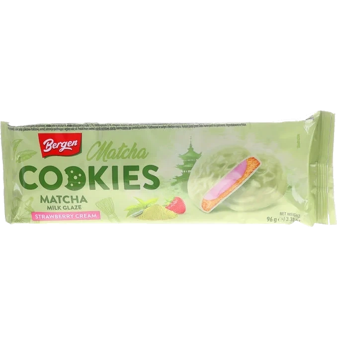Kakor Matcha & Jordgubb