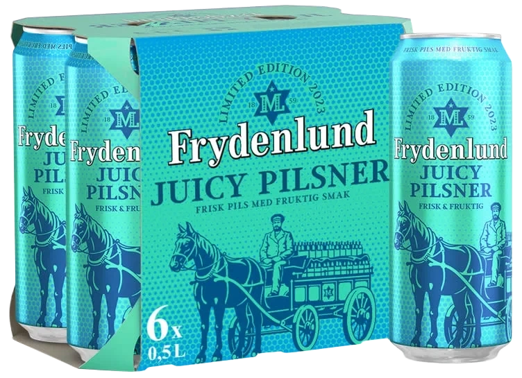 Frydenlund Juicy Pils 0,5lx6 boks