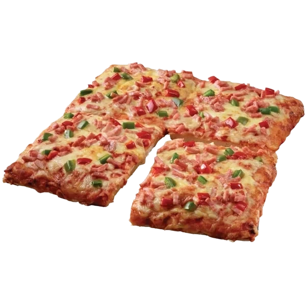 Firkantpizza Skinke 12x700g Kartong