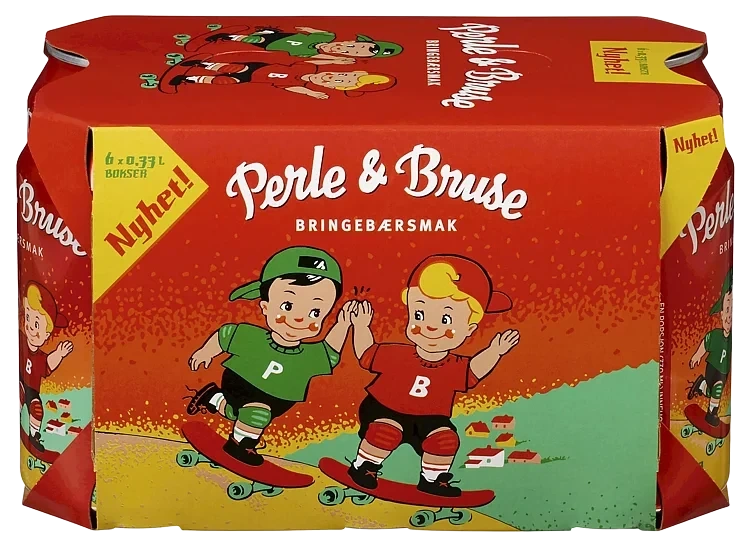 Hansa perle & bruse br.bær 24x0,33l