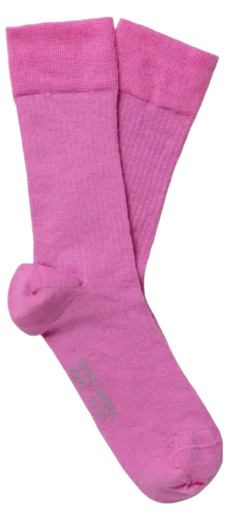 Merino Wool Sock Green/pink 37-40