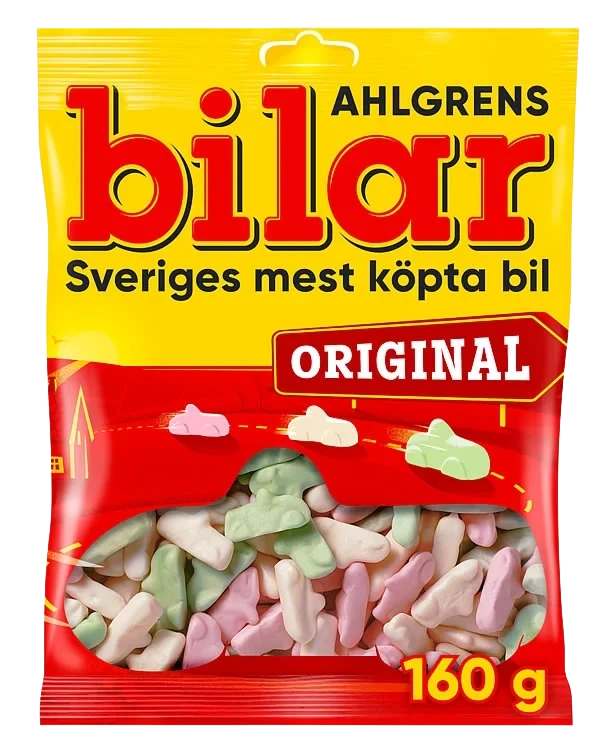 Ahlgrens biler original   160g