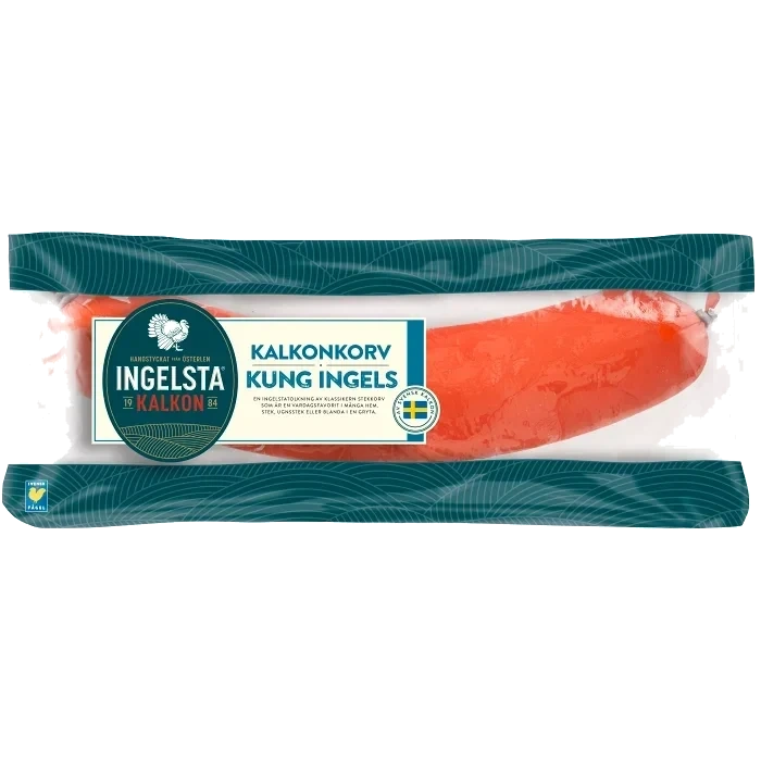 Kalkonkorv Kung Ingels 500g Ingelsta kalkon