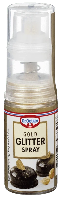 Dr. Oetker Gold Glitter Spray 4g