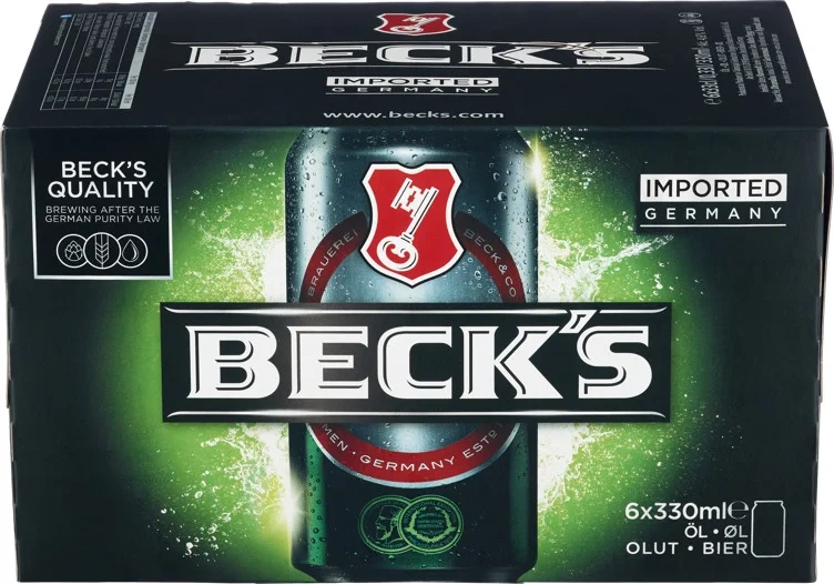 Beck's 0,33lx6 boks