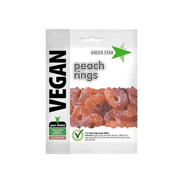 Vegan Peach Rings