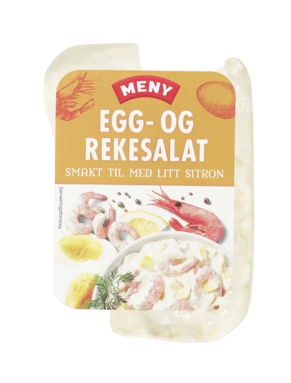 Egg og Reker i Majones 200g Meny