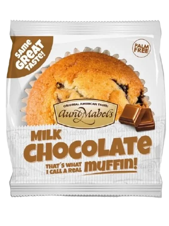 Melkesjoko Muffins 100g Aunt Mabels